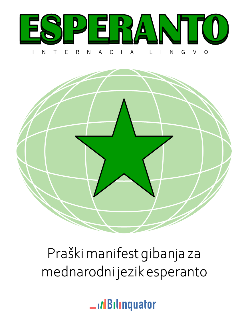 . Praški manifest gibanja za mednarodni jezik esperanto