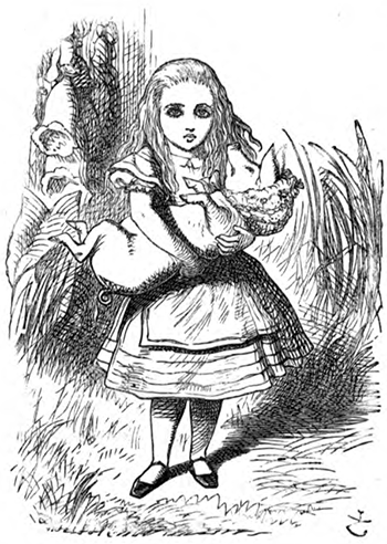 Alice’s adventures in Wonderland. Illustration 