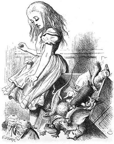 Alice’s adventures in Wonderland. Illustration 
