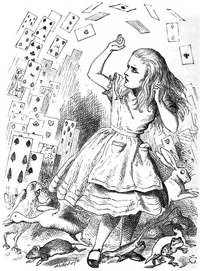 Аліса у Дивокраї. Ілюстрація 